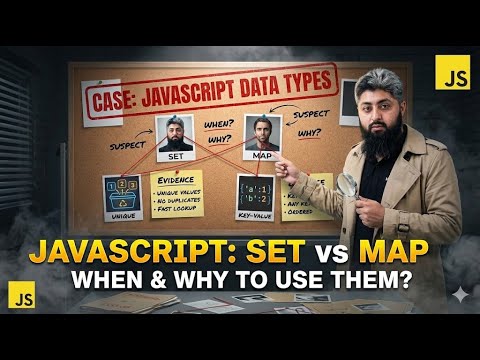 Javascript Set vs Map 🧠 | When & Why to Use Them - YouTube