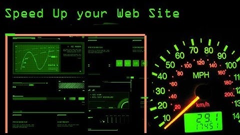 Speed ​​up your website