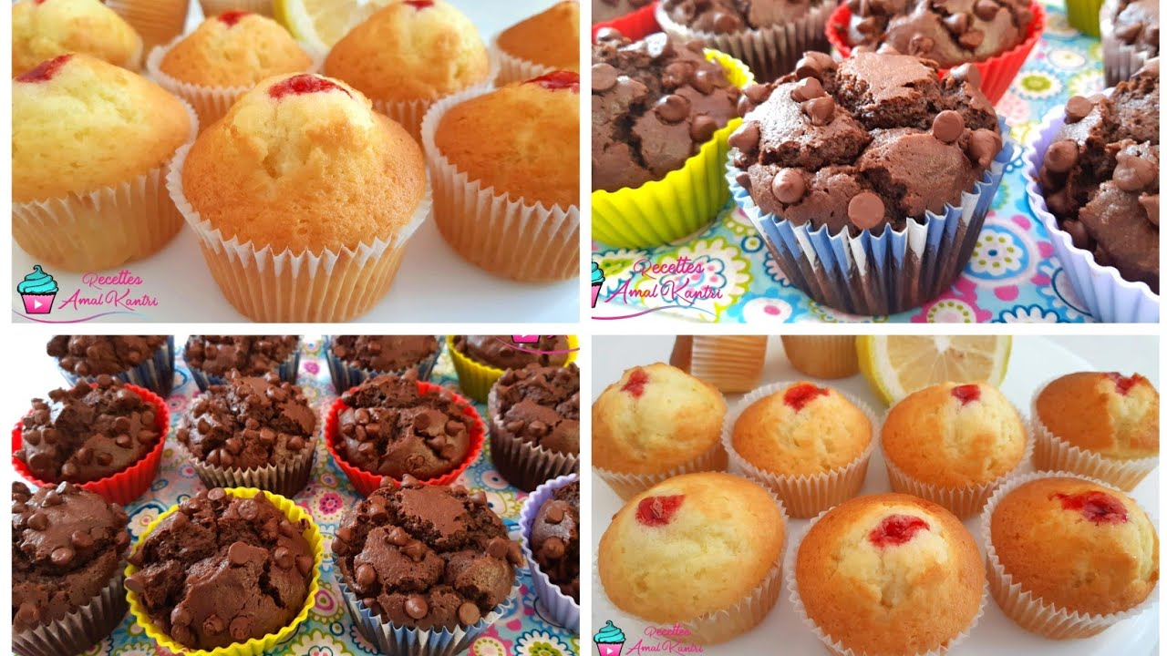 عمرك ترجعي تشريهوم واجدين.من أنجح وألذ الوصفات اللي جربوها على قناتي بزاف وادمنوها.أروع Muffins طوب