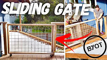 DIY SLIDING GATE