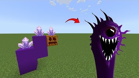 How to Spawn New Sprunki Durple Phase 6 in Minecraft Pe 