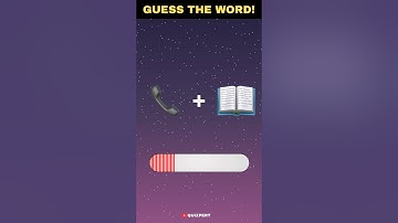 Guess the Word | Emoji Riddle Challenge 🧠