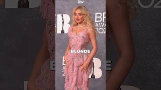 Celebrities Who Are Actually Fake Blondes (Sabrina Carpenter, Sydney Sweney, Margot Robbie).