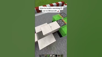 This Minecraft F1 Car Is INSANE!