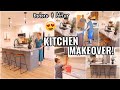 COMPLETE KITCHEN MAKEOVER!!😍 EXTREME KITCHEN REMODEL | HOUSE TO HOME Little Brick House Episode 14