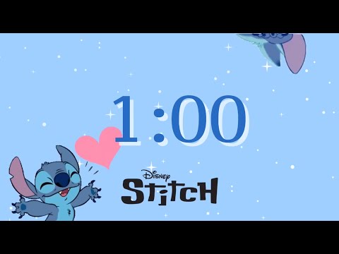 Stitch 1 minute timer Sport and Study with Stitch Classroom Sport timer Pomodoro Timer