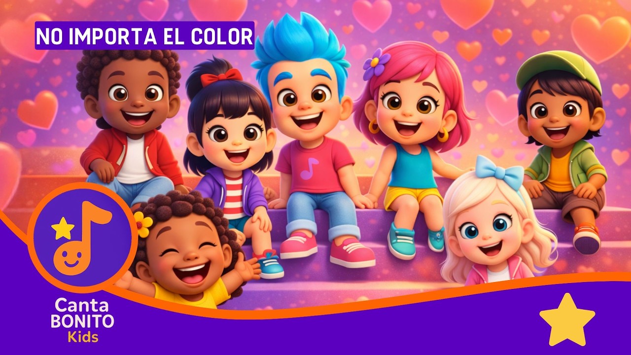 No Importa El Color - NO a la discriminación - CANTA BONITO Kids