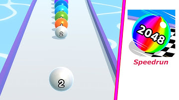Ball Run 2048 - Gameplay Walkthrough - Speedrun - Level 766 to 770