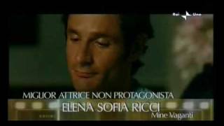 Elena Sofia Ricci al David di Donatello 2010