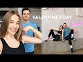 САМОЕ НЕОБЫЧНОЕ СВИДАНИЕ НА 14 ФЕВРАЛЯ! ПАРНАЯ ТРЕНИРОВКА #valentinesday