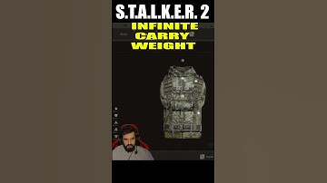 S.T.A.L.K.E.R. 2 Unlimited carry weight? #gaming #stalker2 #chernobyl #games