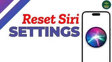 How to reset Siri on iPhone ?