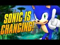 Sonic Will Be Changing A Lot In The Future!