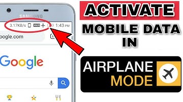 How To Use Internet / Mobile Data In Airplane Mode on Android Phone