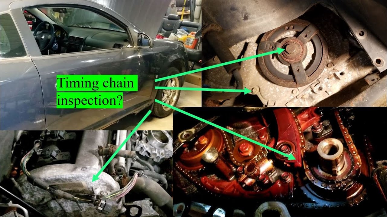2008 Cobalt, Crank No start Part 2 - Timing Chain Inspection - YouTube