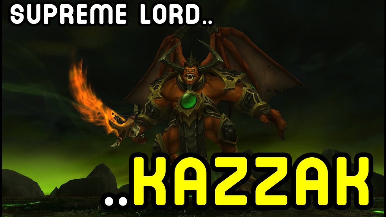 Supreme Lord KAZZAK - Fight and Abilities (WoD Patch 6.2 PTR) !! 
