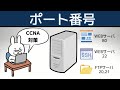 【#23 CCNA 】【2章TCP/IP】ポート番号