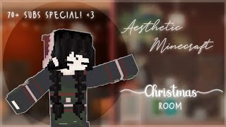 [Minecraft Aesthetic] 🎄⛄Christmas inspired speed build🦌🎄 (MCPE 1.17/1.18) screenshot 2
