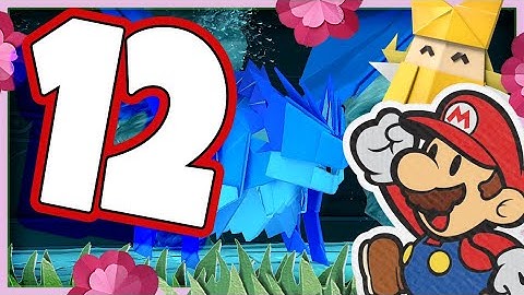 Paper Mario The Origami King Walkthrough Part 12 Water Vellumental BOSS! (Nintendo Switch)