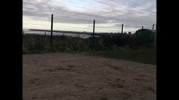 dart class train heading towards howth from bray leaving salthil monkstown :) 🚂😊