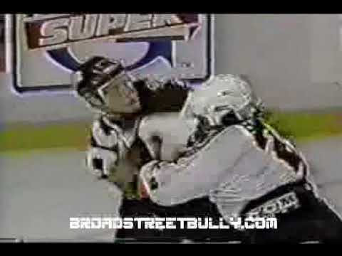Frank Bialowas Vs Wade Belak AHL 26 10 1997