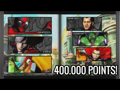 UMVC3 - ARCADE MODE CHALLENGE - DEADPOOL/DANTE/ZERO!