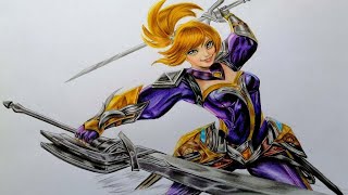 Fanny Mobile Legends Drawing