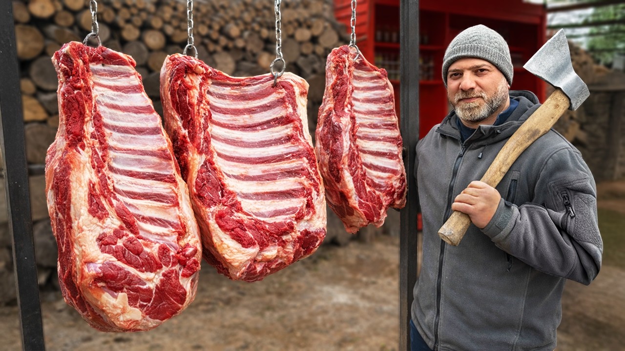 Village Life and Cooking: Juicy Ribs Roasted Perfectly