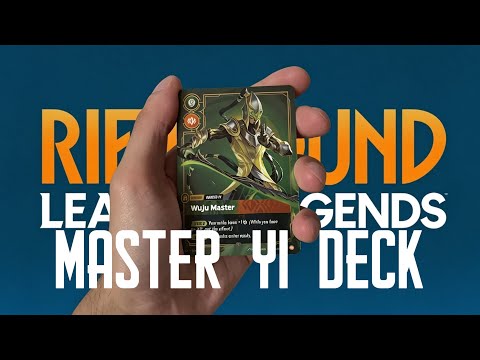Riftbound Deck Archive ep. 5 - Wuju Master (Master YI)