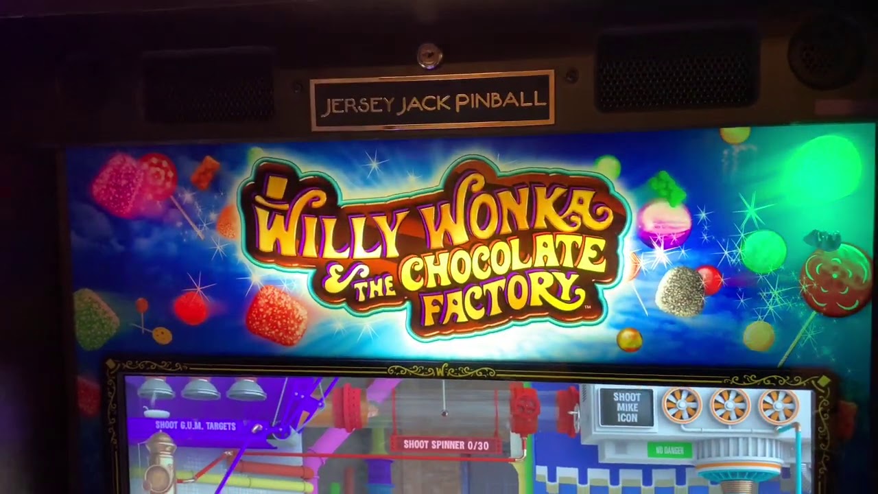 Willy Wonka LED   Backbox by CoinTaker