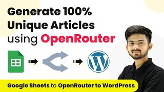 How to Generate 100% Unique Articles using OpenRouter (within a Minute)