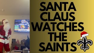 Even Santa Claus is mad at the Saints