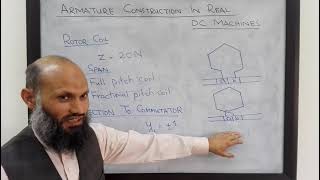 EE213 - 19 - Construction of rotor in real DC machines
