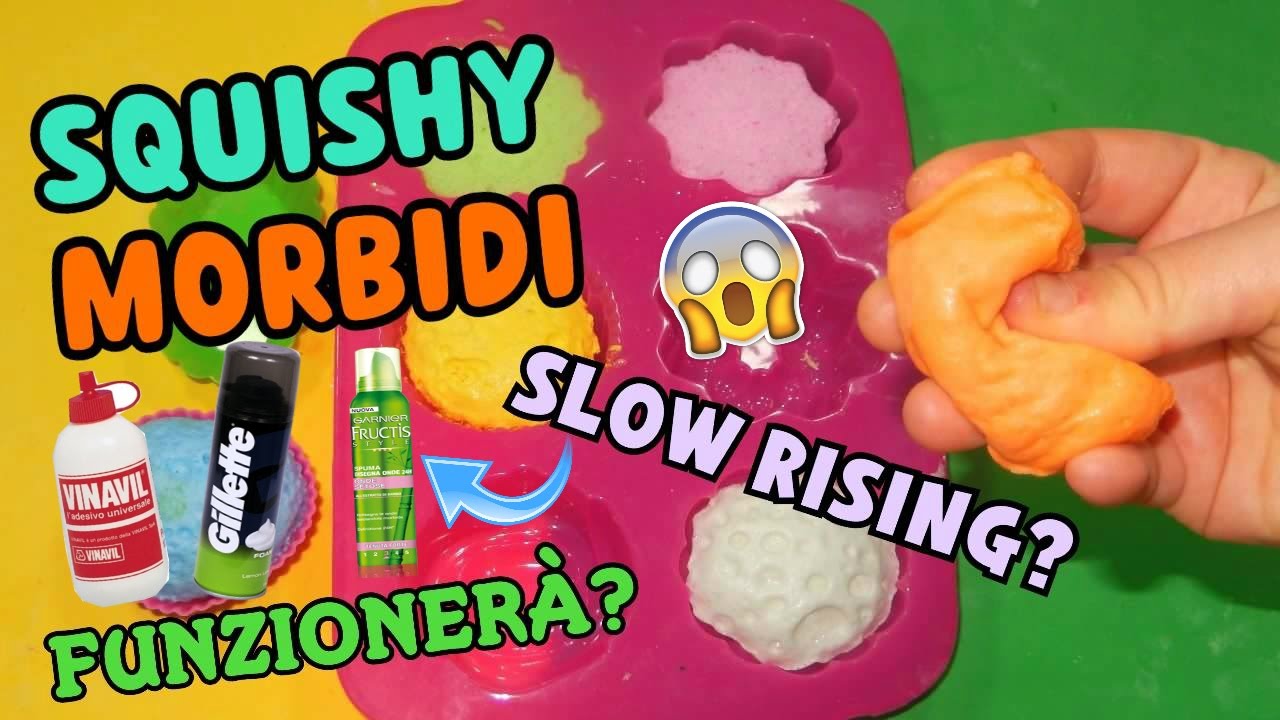 Squishy Toys Kawaii 4 Pezzi, Squishies Toys Giocattolo Slow Rising, Kawaii Morbido Aumento Lento