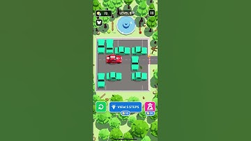 Traffic jam level 8 solution #trafficjam #solution #braingames