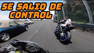 ME PERREARON 2 BMW s1000Rr a 200k/h