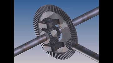 Differential gear animation