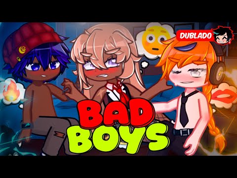 SLEEPING WITH BAD BOYS🔥😳[DUBBED] Mini Movie | Gacha Club