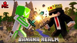 🔴 LIVE | AppleMC Banana Realm 🍌 Building Our First Empire + BedWars 🔥 Minecraft Hindi