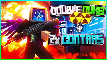 INSANE Krunker DOUBLE NUKE Gameplay and DOUBLE CONTRABAND Unboxing! (BACK TO BACK CONTRANBAND!)
