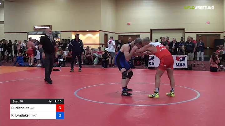 2018 Marine Corps US Open/Masters E Greco Roman 70...