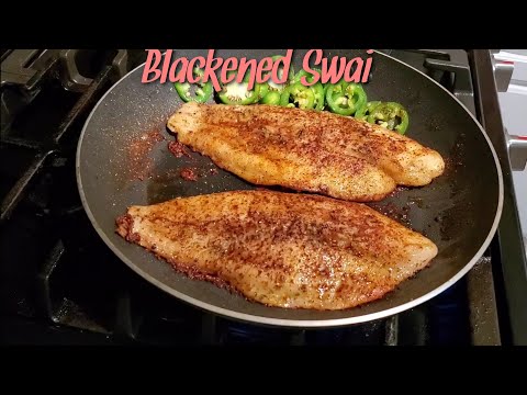 Blackened Pan Seared Swai Fish Cooking With Thatown2
