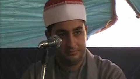 الشيخ محرم العطار سورة آل عمران فى عزبة الشامى كفر صقر شرقية 24-10-2011 تسجيلات عبده موسى