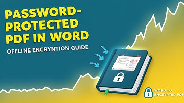 No Software Needed! 🔐 | Create Password Protected PDF in MS Word | ⏱️ In 1 Minute!