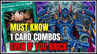MUST KNOW 1 CARD DDD combos EVEN if you BRICK [Yu-Gi-Oh! Master Duel]