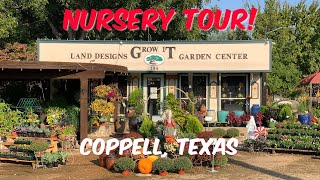 68: Plant Nursery Spotlight: Grow It Land Designs Tour + Employee Fun Chat | Coppell, Texas