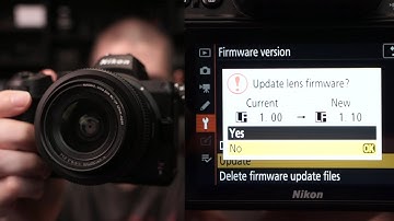 Easier firmware updates through Nikon