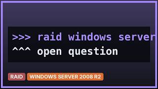 DevOps & SysAdmins: Windows Server 2008 R2 Exchange 2010 - Hard Disk Configuration Recommendations
