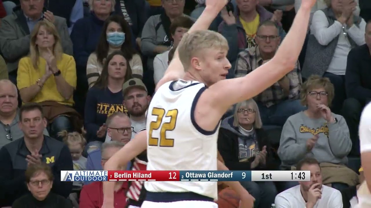 Berlin Hiland vs Ottawa-Glandorf Boys Basketball 1-27-2024