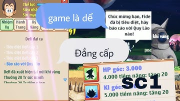 Ngọc Rồng online :combakc ytb Đẳng cấp làm nhiệm vụ cho nik sc1!